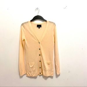 Cynthia Rowley Cardigan - Small- peachy pink color
